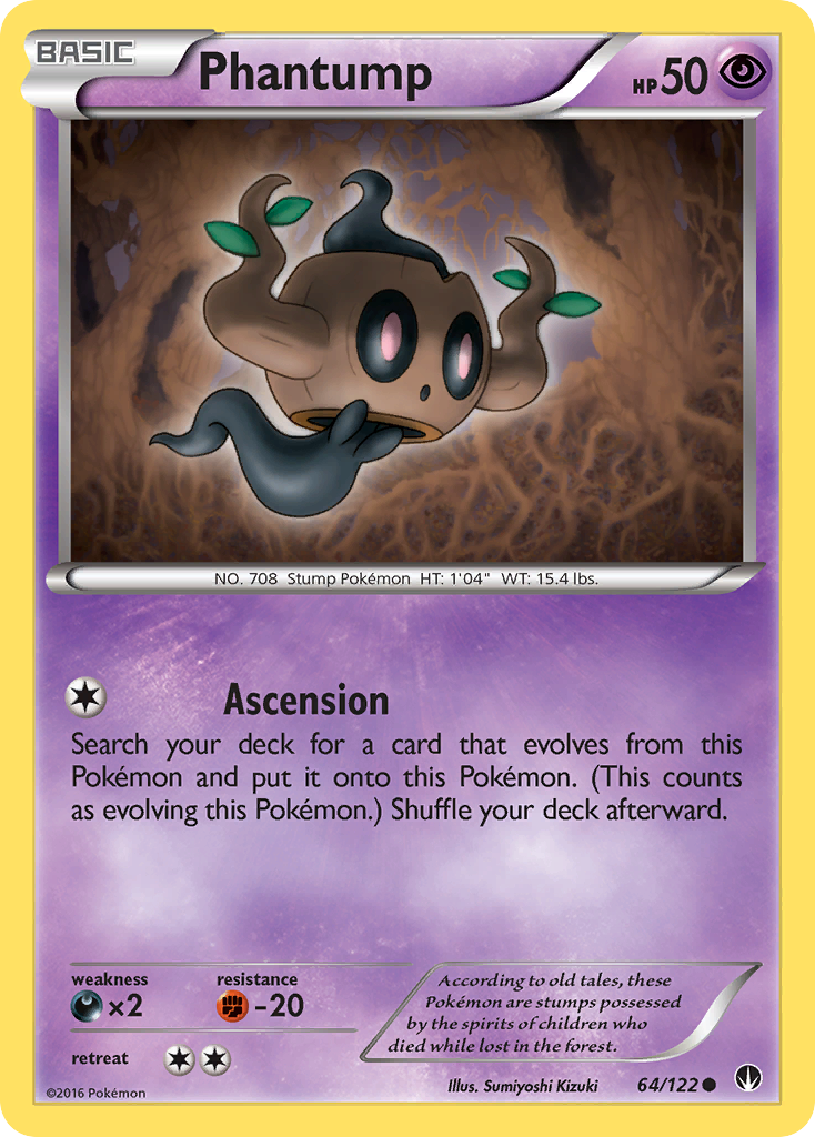 Phantump (64/122) [XY: BREAKpoint] | Gear Gaming Fayetteville