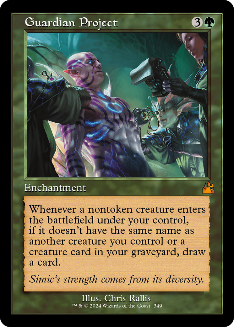 Guardian Project (Retro Frame) [Ravnica Remastered] | Gear Gaming Fayetteville