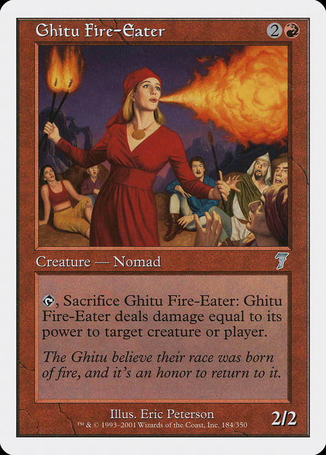 Ghitu Fire-Eater [Seventh Edition] | Gear Gaming Fayetteville