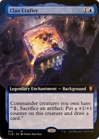 Clan Crafter (Extended Art) [Commander Legends: Battle for Baldur's Gate] | Gear Gaming Fayetteville