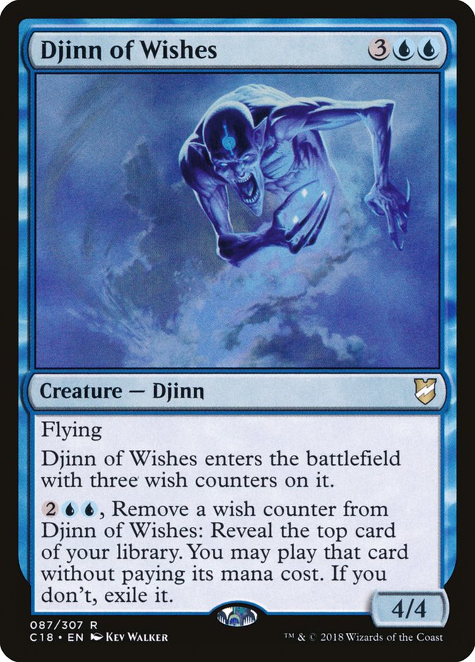 Djinn of Wishes [Commander 2018] | Gear Gaming Fayetteville