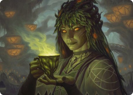 Dina, Soul Steeper Art Card [Strixhaven: School of Mages Art Series] | Gear Gaming Fayetteville