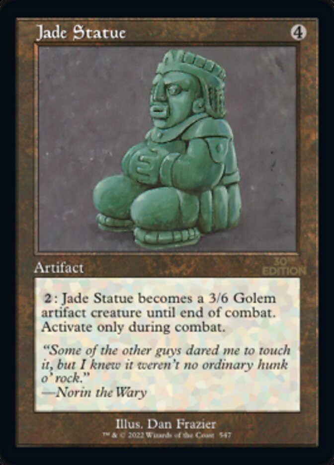 Jade Statue (Retro) [30th Anniversary Edition] | Gear Gaming Fayetteville