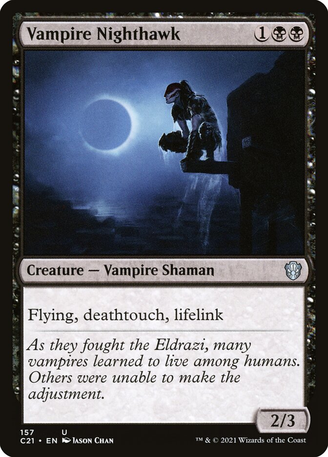 Vampire Nighthawk [Commander 2021] | Gear Gaming Fayetteville