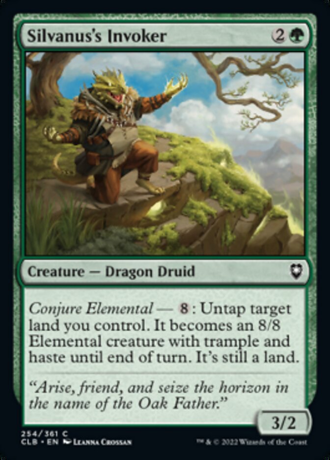 Silvanus's Invoker [Commander Legends: Battle for Baldur's Gate] | Gear Gaming Fayetteville