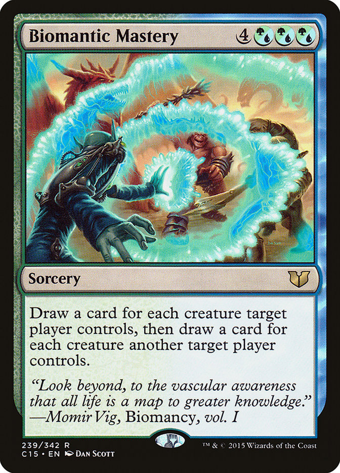 Biomantic Mastery [Commander 2015] | Gear Gaming Fayetteville