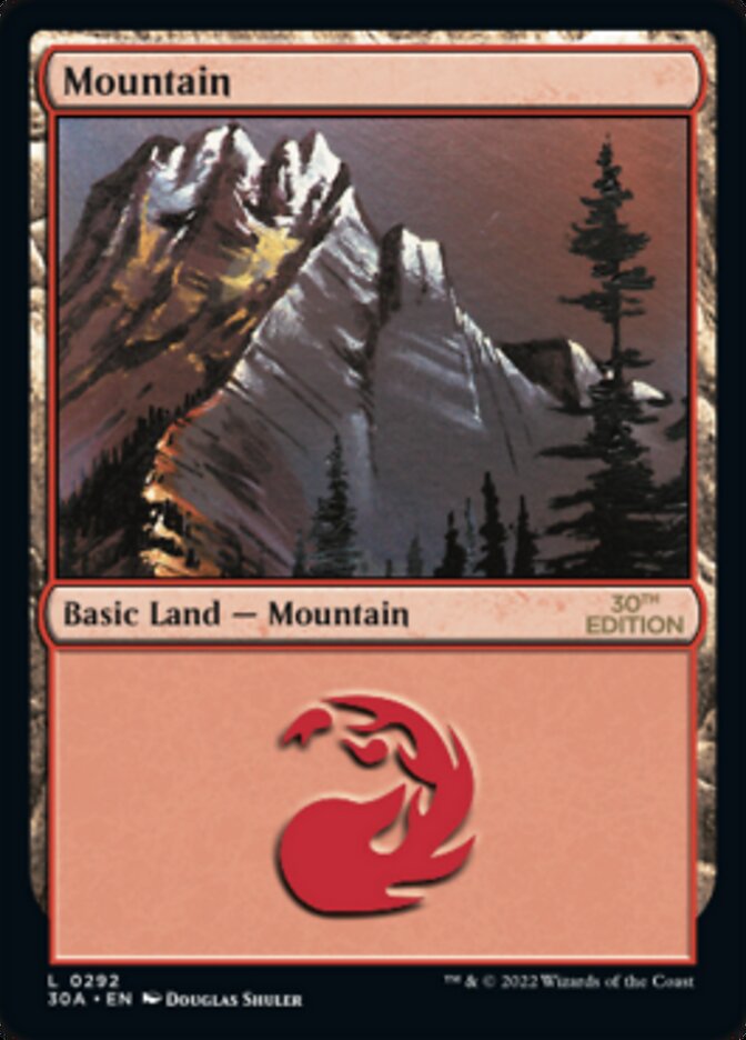 Mountain (292) [30th Anniversary Edition] | Gear Gaming Fayetteville