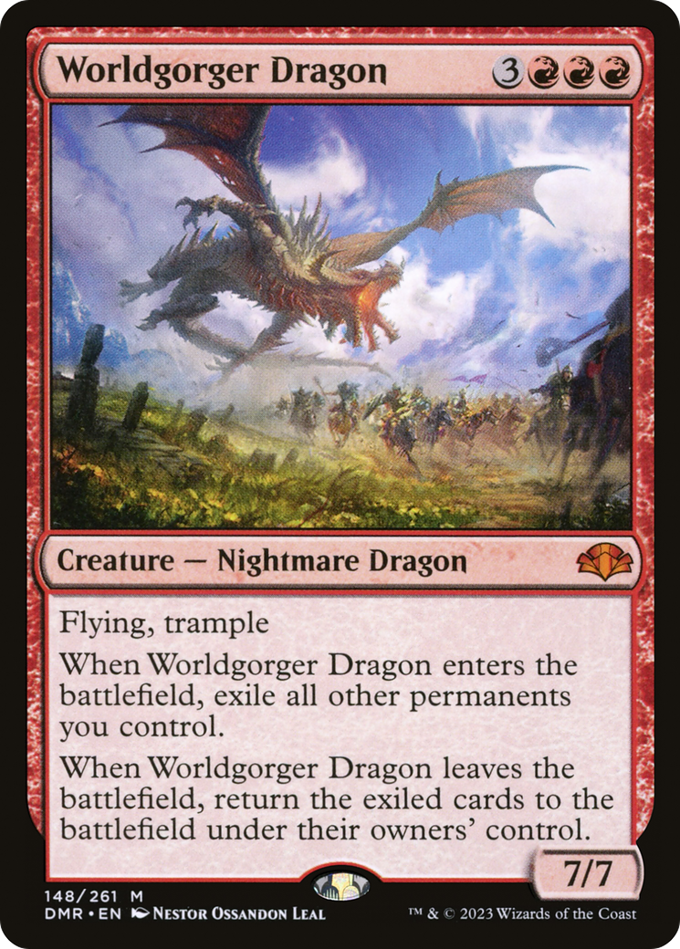 Worldgorger Dragon [Dominaria Remastered] | Gear Gaming Fayetteville