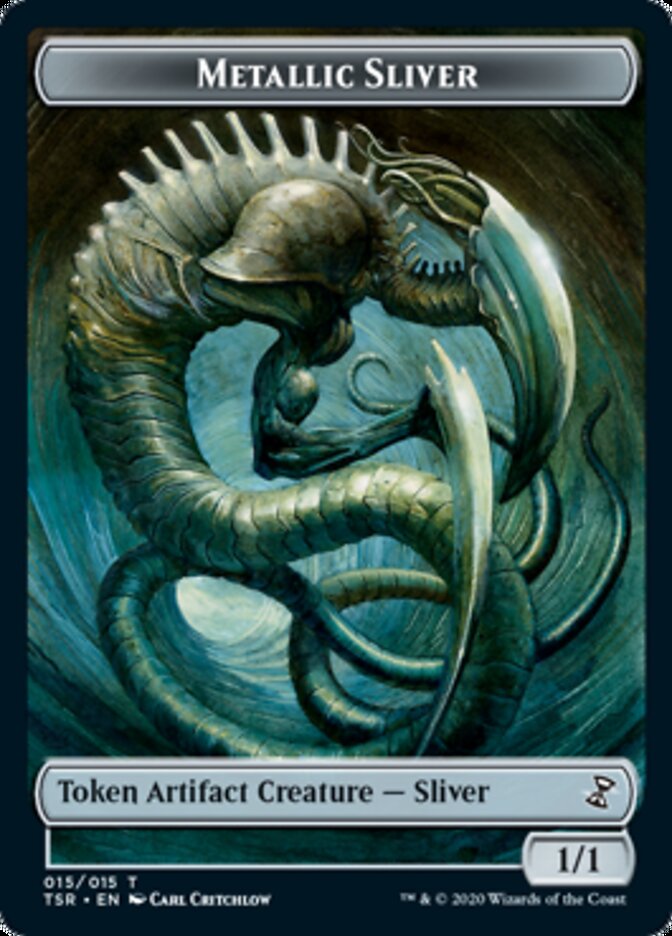 Metallic Sliver Token [Time Spiral Remastered Tokens] | Gear Gaming Fayetteville