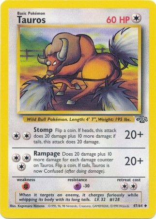 Tauros (47/64) [Jungle Unlimited] | Gear Gaming Fayetteville