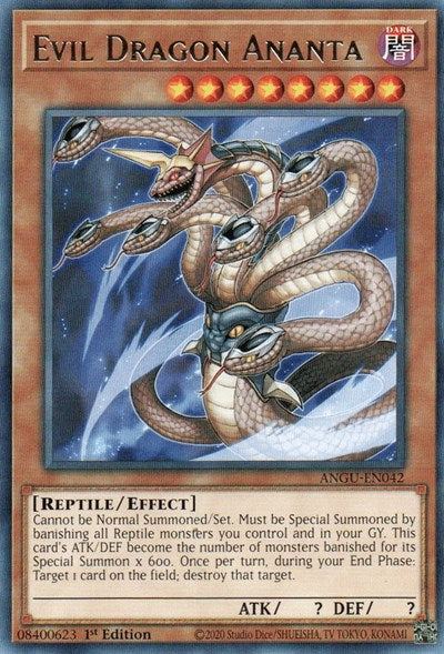 Evil Dragon Ananta (Rare) [ANGU-EN042] Rare | Gear Gaming Fayetteville