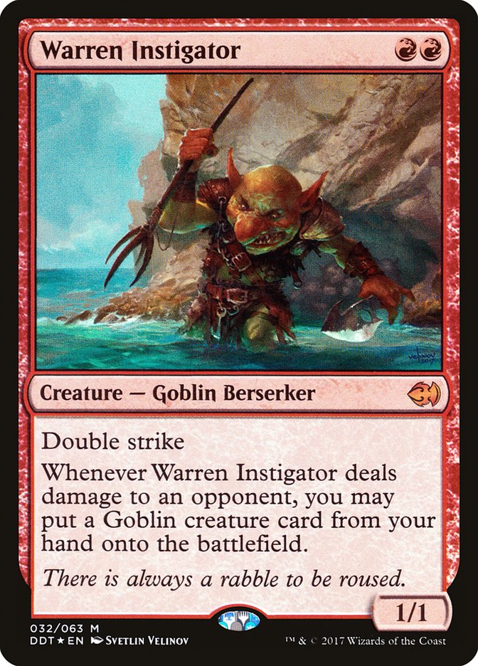 Warren Instigator [Duel Decks: Merfolk vs. Goblins] | Gear Gaming Fayetteville