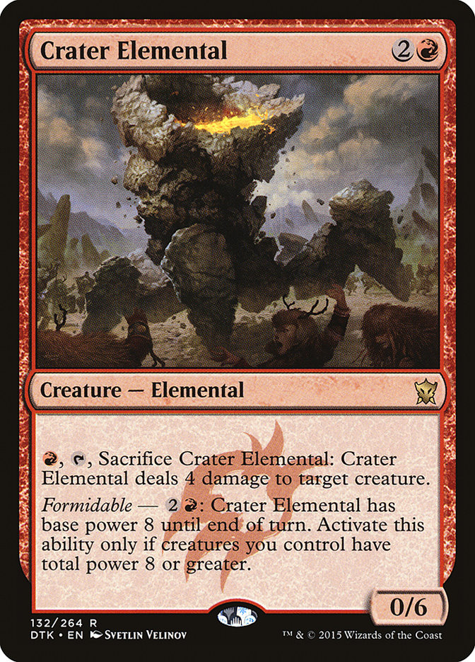 Crater Elemental [Dragons of Tarkir] | Gear Gaming Fayetteville