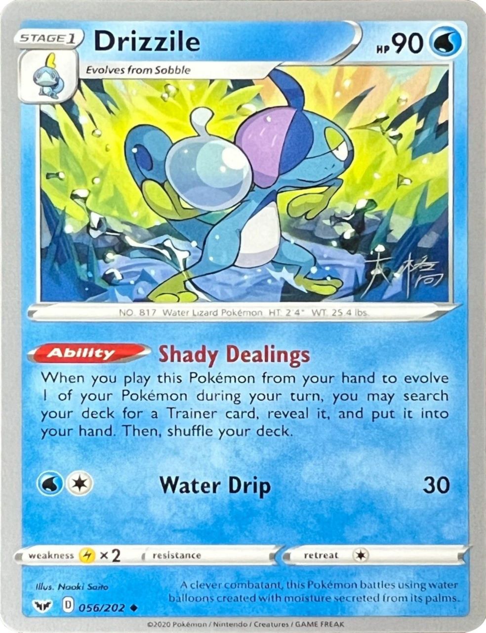 Drizzile (056/202) (Ice Rider Palkia - Rikuto Ohashi) [World Championships 2022] | Gear Gaming Fayetteville