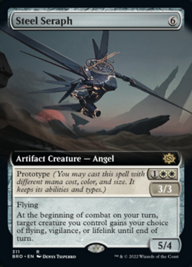 Steel Seraph (Extended Art) [The Brothers' War] | Gear Gaming Fayetteville