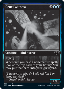 Cruel Witness [Innistrad: Double Feature] | Gear Gaming Fayetteville