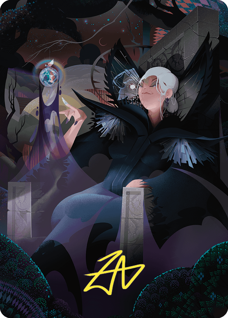 Eriette of the Charmed Apple Art Card (Gold-Stamped Signature) [Wilds of Eldraine Art Series] | Gear Gaming Fayetteville