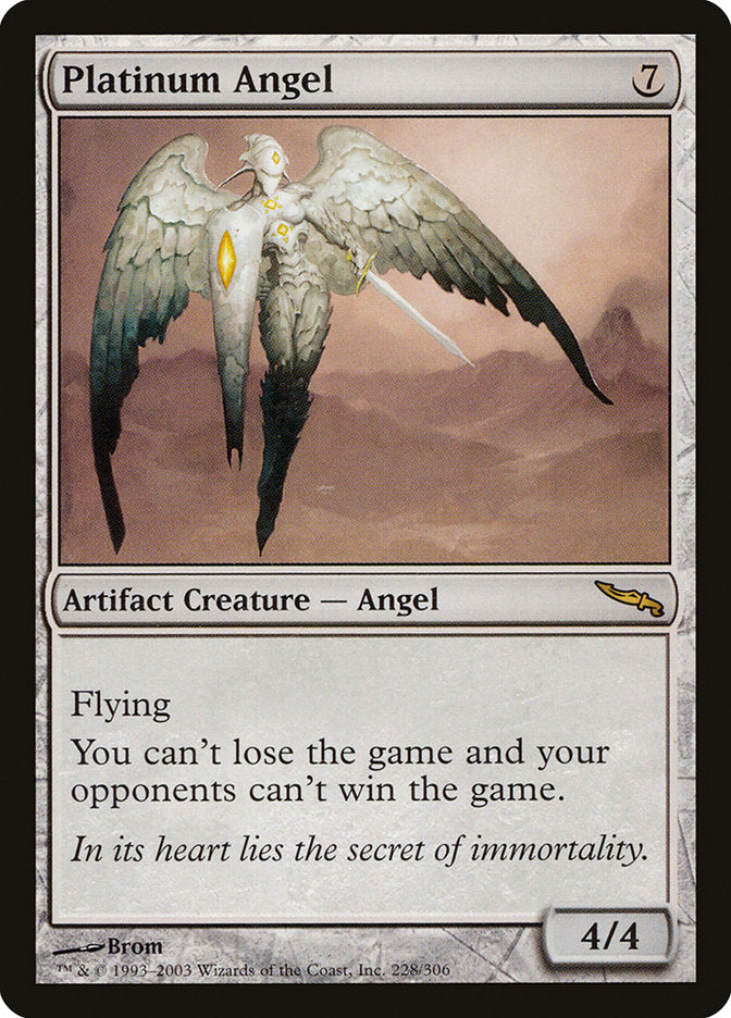 Platinum Angel [Mirrodin] | Gear Gaming Fayetteville
