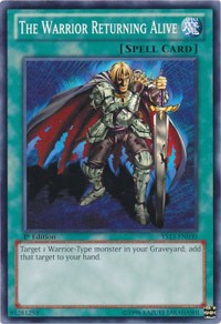 The Warrior Returning Alive [Super Starter: V for Victory] [YS13-EN030] | Gear Gaming Fayetteville