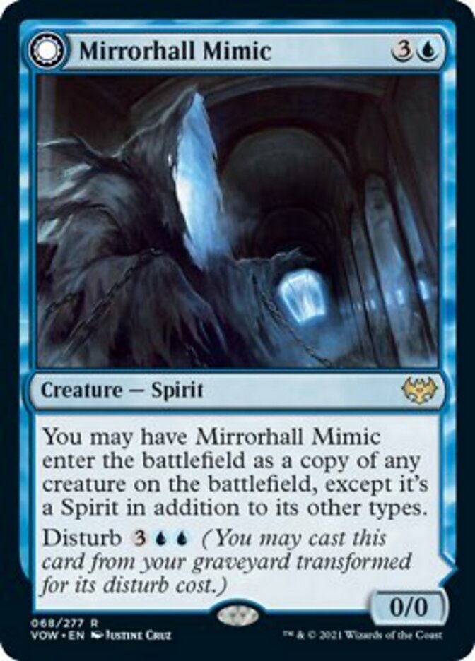 Mirrorhall Mimic // Ghastly Mimicry [Innistrad: Crimson Vow] | Gear Gaming Fayetteville