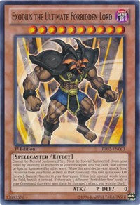 Exodius the Ultimate Forbidden Lord [Battle Pack 2: War of the Giants] [BP02-EN063] | Gear Gaming Fayetteville