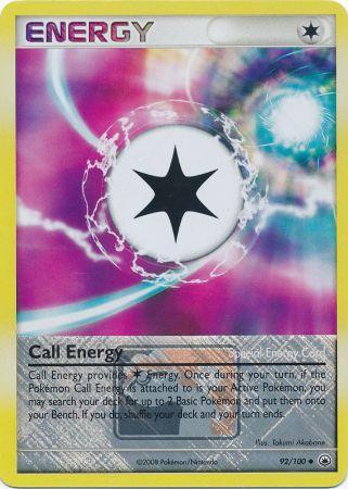 Call Energy (92/100) (League Promo) [Diamond & Pearl: Majestic Dawn] | Gear Gaming Fayetteville