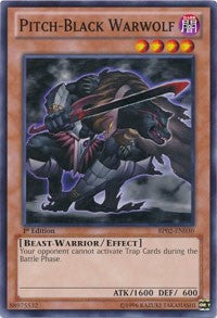 Pitch-Black Warwolf [Battle Pack 2: War of the Giants] [BP02-EN030] | Gear Gaming Fayetteville