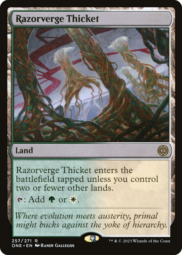 Razorverge Thicket [Phyrexia: All Will Be One] | Gear Gaming Fayetteville