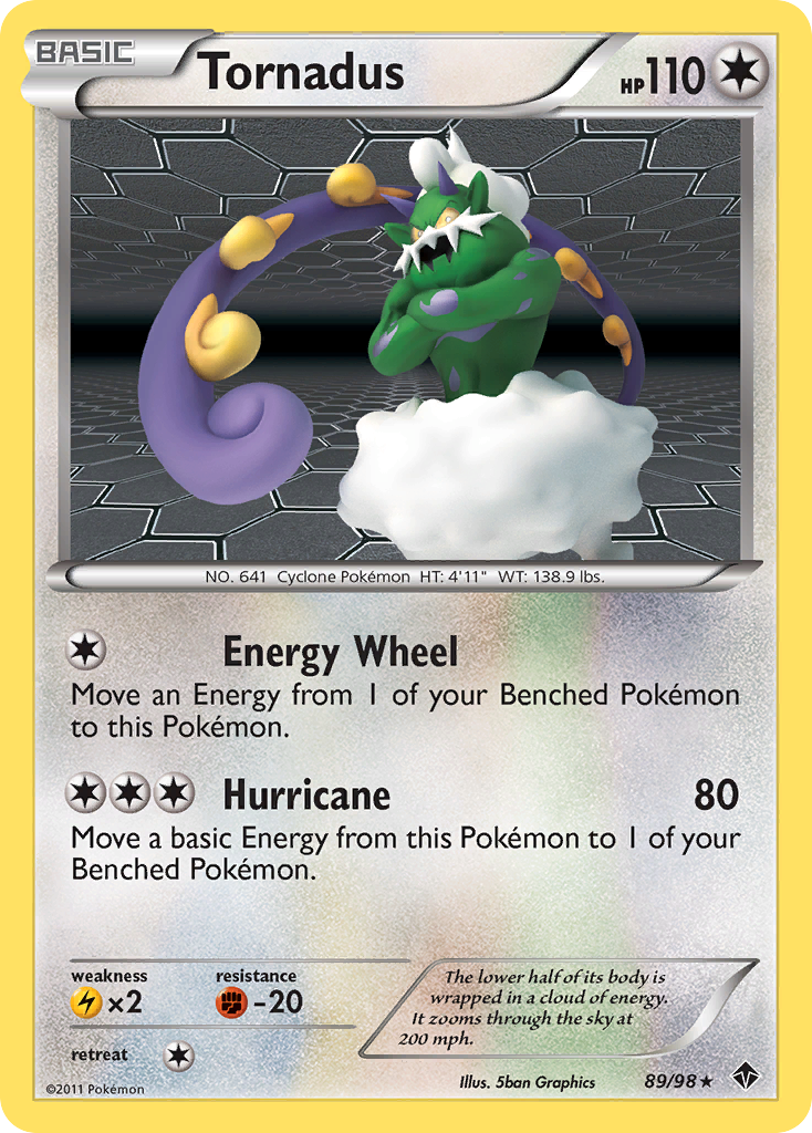 Tornadus (89/98) [Black & White: Emerging Powers] | Gear Gaming Fayetteville