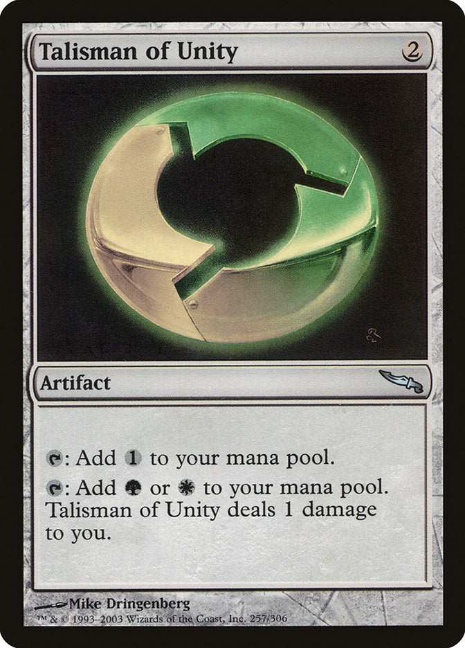 Talisman of Unity [Mirrodin] | Gear Gaming Fayetteville