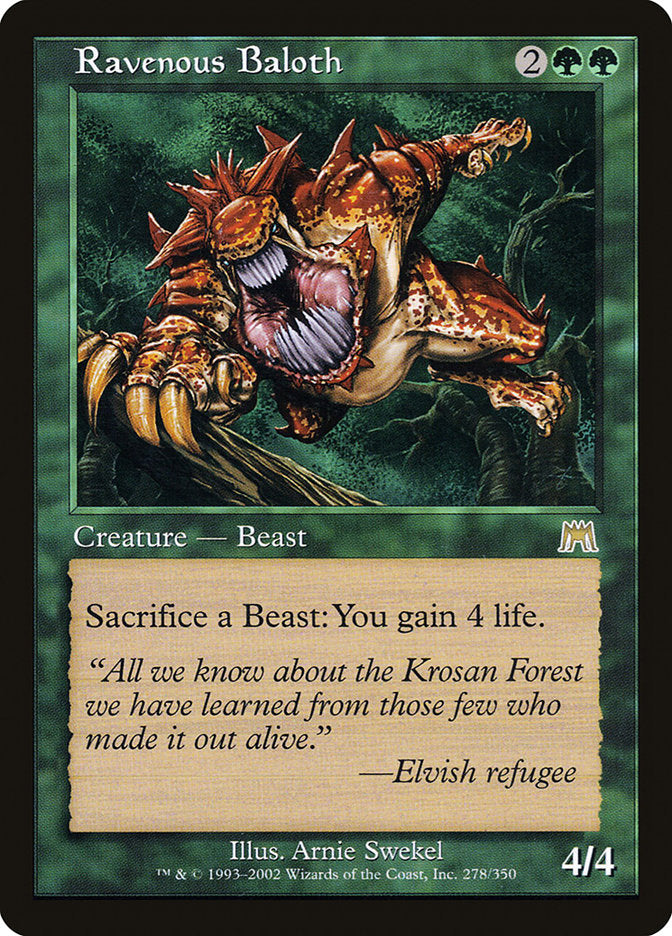 Ravenous Baloth [Onslaught] | Gear Gaming Fayetteville