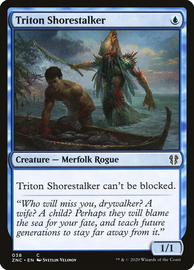 Triton Shorestalker [Zendikar Rising Commander] | Gear Gaming Fayetteville