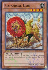 Botanical Lion [Battle Pack 2: War of the Giants] [BP02-EN074] | Gear Gaming Fayetteville