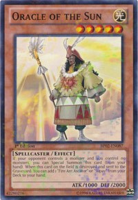 Oracle of the Sun [Battle Pack 2: War of the Giants] [BP02-EN087] | Gear Gaming Fayetteville