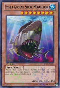 Hyper-Ancient Shark Megalodon [Battle Pack 2: War of the Giants] [BP02-EN121] | Gear Gaming Fayetteville