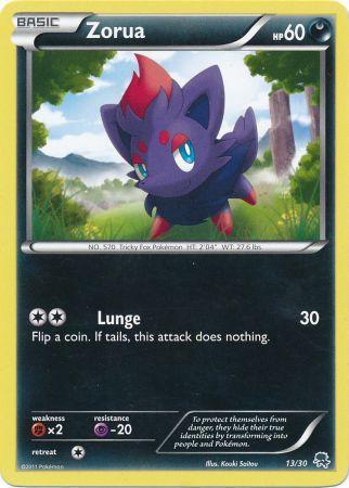 Zorua (13/30) [Black & White: Trainer Kit - Zoroark] | Gear Gaming Fayetteville