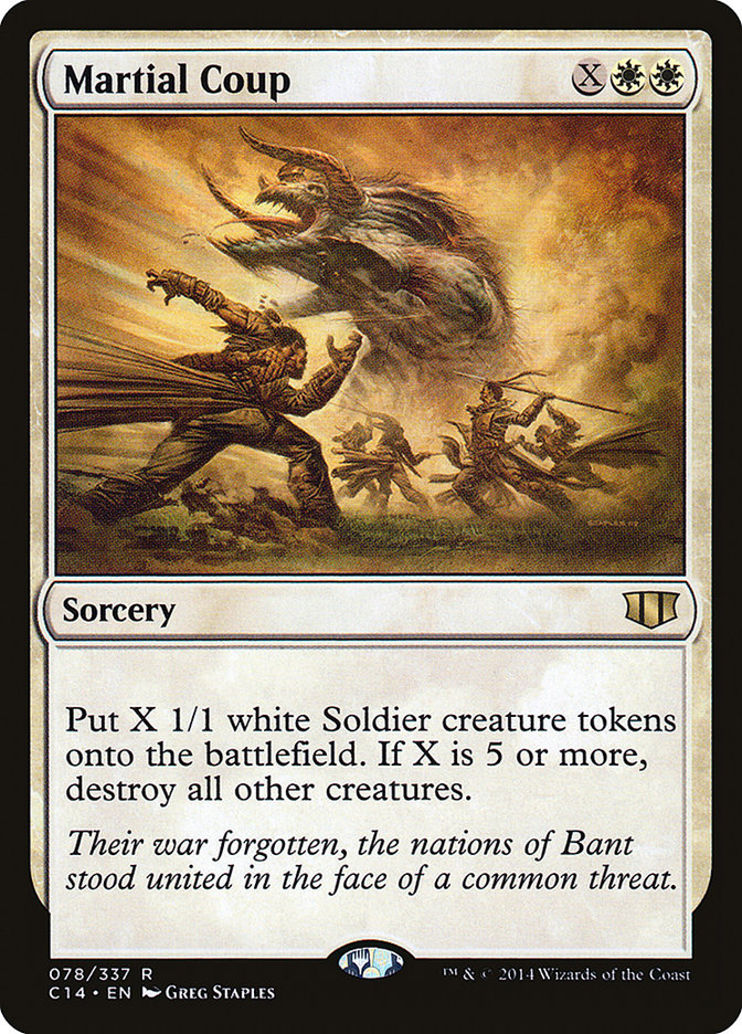 Martial Coup [Commander 2014] | Gear Gaming Fayetteville