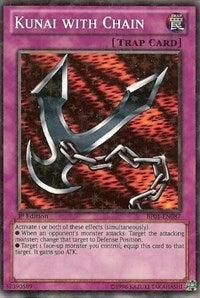 Kunai with Chain [Battle Pack: Epic Dawn] [BP01-EN087] | Gear Gaming Fayetteville