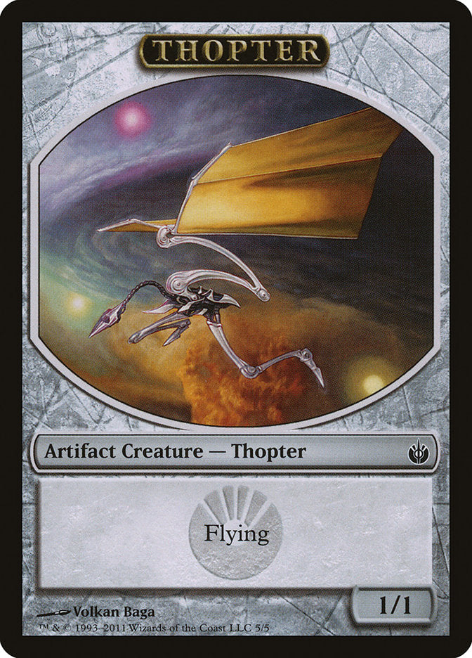 Thopter Token [Mirrodin Besieged Tokens] | Gear Gaming Fayetteville