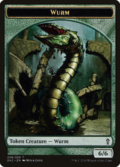 Saproling // Wurm Double-Sided Token [Ravnica Allegiance Guild Kit Tokens] | Gear Gaming Fayetteville