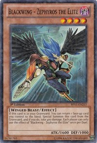 Blackwing - Zephyros the Elite [Battle Pack: Epic Dawn] [BP01-EN215] | Gear Gaming Fayetteville