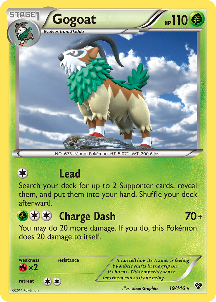 Gogoat (19/146) [XY: Base Set] | Gear Gaming Fayetteville