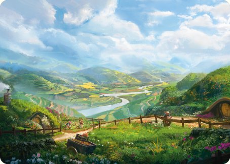 Plains Art Card [The Lord of the Rings: Tales of Middle-earth Art Series] | Gear Gaming Fayetteville