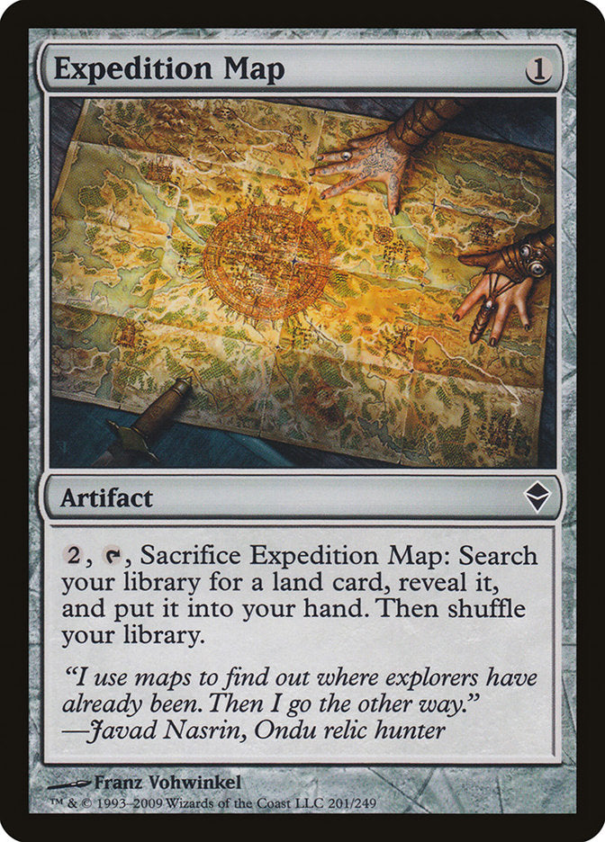 Expedition Map [Zendikar] | Gear Gaming Fayetteville