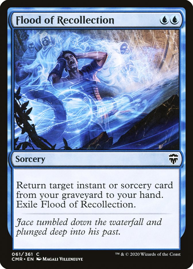 Flood of Recollection [Commander Legends] | Gear Gaming Fayetteville