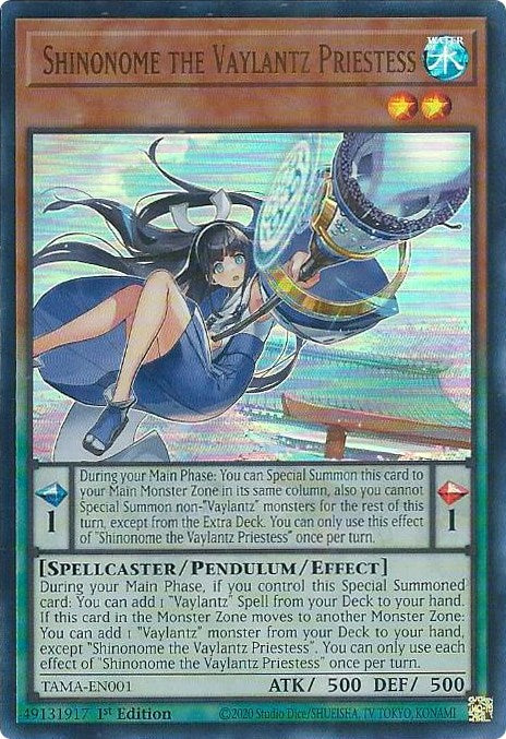 Shinonome the Vaylantz Priestess [TAMA-EN001] Ultra Rare | Gear Gaming Fayetteville