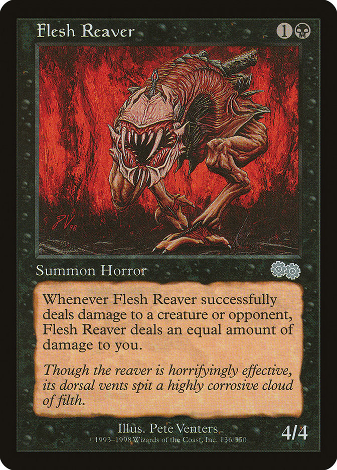 Flesh Reaver [Urza's Saga] | Gear Gaming Fayetteville