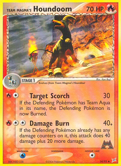 Team Magma's Houndoom (34/95) [EX: Team Magma vs Team Aqua] | Gear Gaming Fayetteville