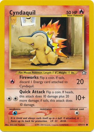 Cyndaquil (57/111) [Neo Genesis Unlimited] | Gear Gaming Fayetteville