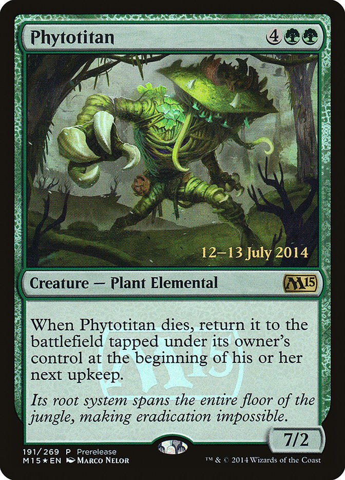 Phytotitan [Magic 2015 Prerelease Promos] | Gear Gaming Fayetteville